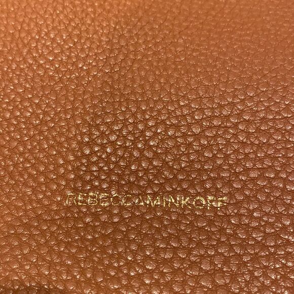 Rebecca Minkoff Moto Hobo in Almond Pebbled Leather. GUC - Picture 2 of 12